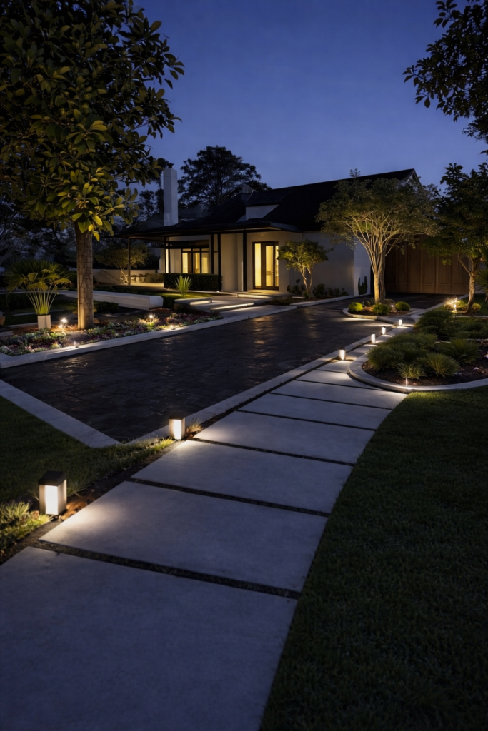 10 Front Yard Lighting Ideas to Transform Your Home Ec5fa486 F507 4c2c 8029 763c81a6a3da 683x1024
