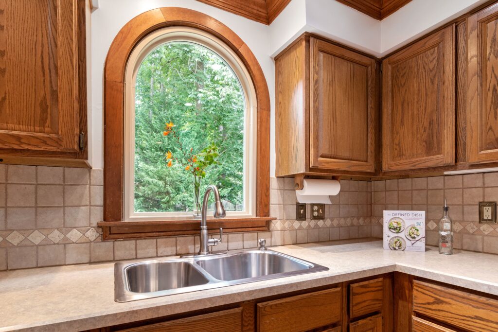 warm rustic and wooden kitchen