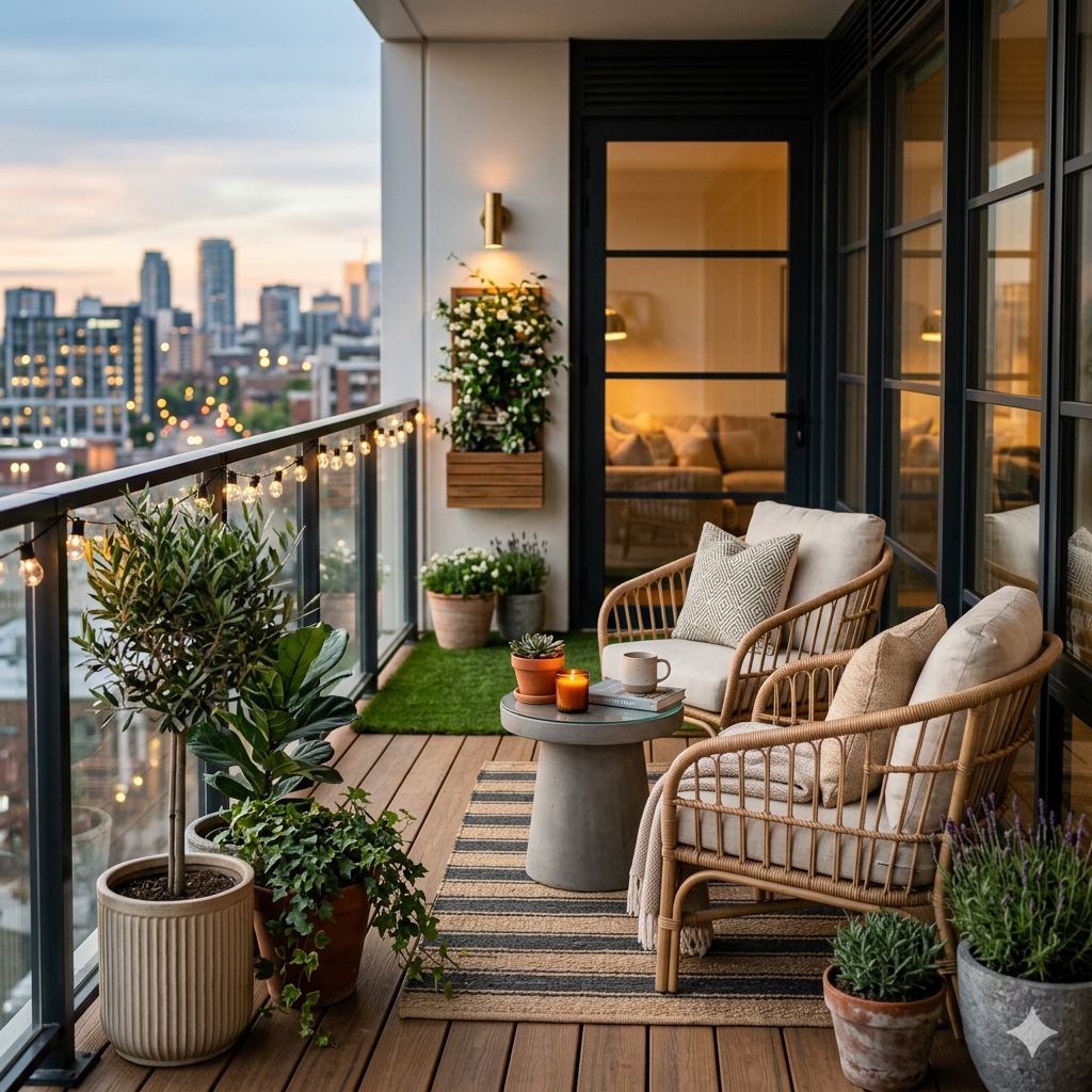 Balcony and Outdoors