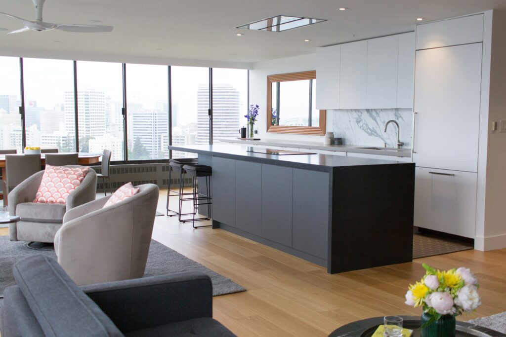 How to Separate an Open Kitchen and Living Room asr design studio b22ql4lx4 8 unsplash