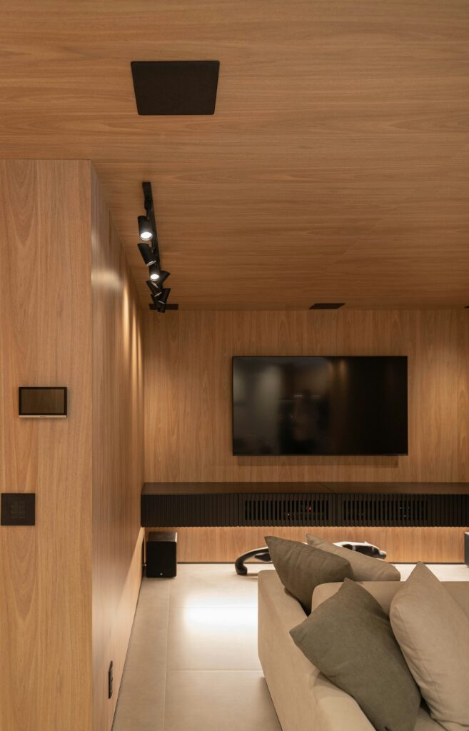 19 TV Wall Ideas That Blend Beautifully Into Your Living Room caroline badran htqautz6ddy unsplash