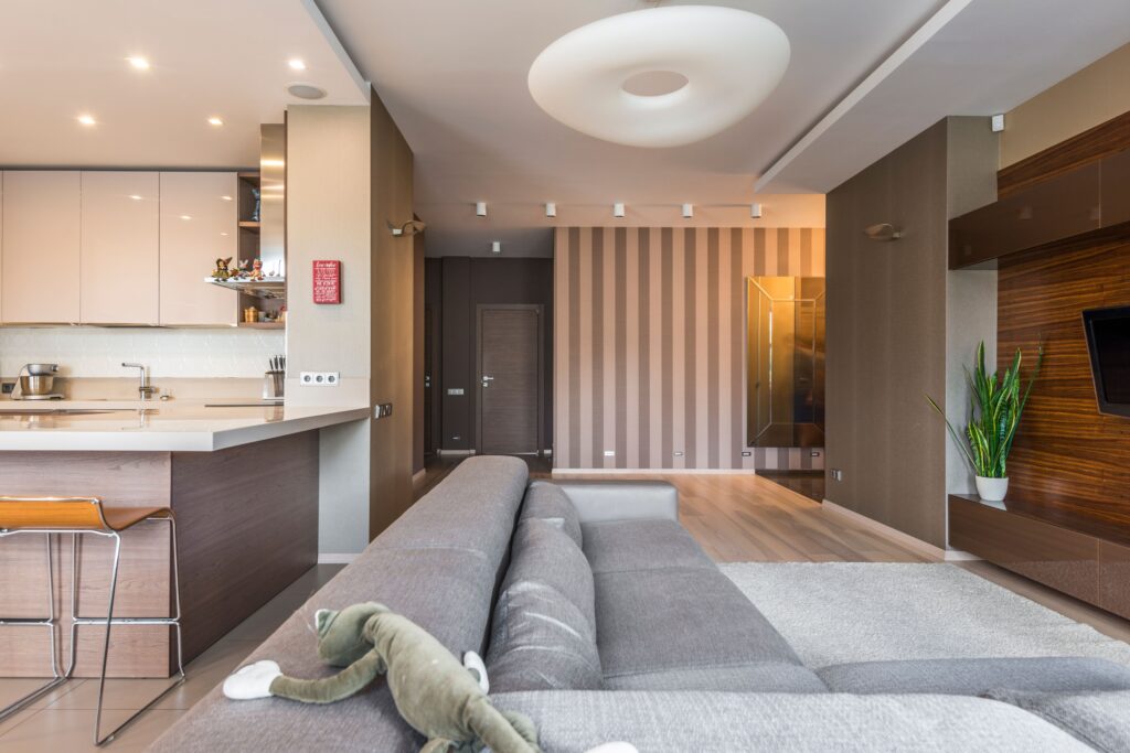 How to Separate an Open Kitchen and Living Room pexels artbovich 8089172