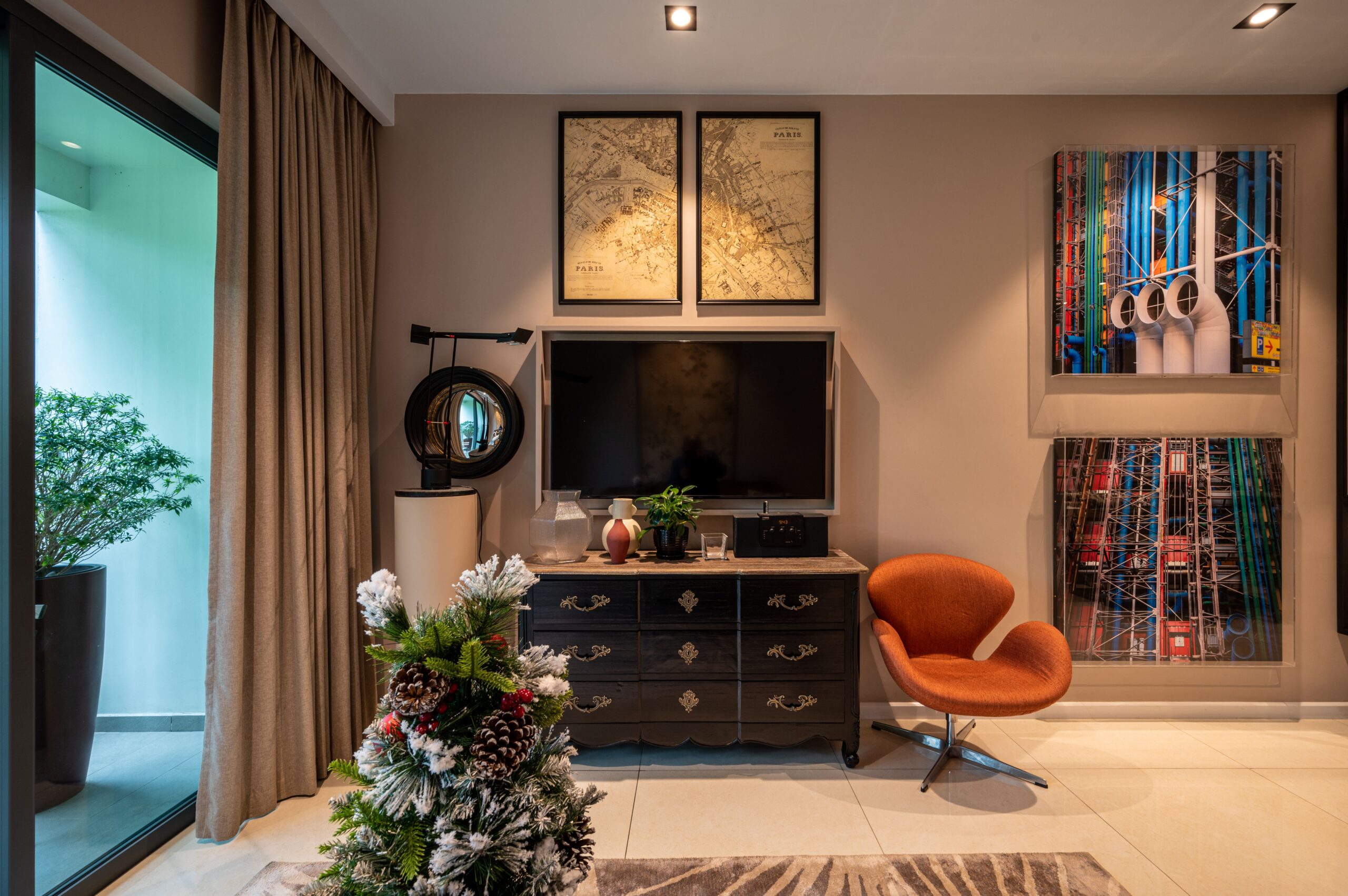 19 TV Wall Ideas That Blend Beautifully Into Your Living Room ways to style your tv
